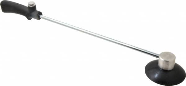 Made in USA - 5 Lb. Capacity Handled Vacuum Lifter - 3-1/4 Inch Diameter Single Cup and 18 Inch Handle Length - Exact Tooling