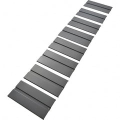 Edsal - 96" Wide, Open Shelving Ribbed Steel Decking - 48" Deep, Use with Edsal System II - Exact Tooling