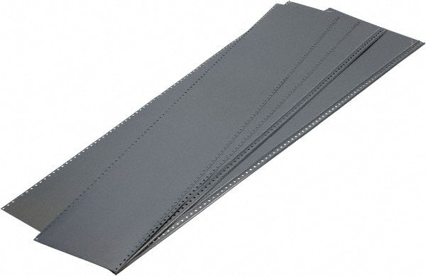 Edsal - 48" Wide, 85" High, Open Shelving Panel Kit - 18" Deep, Use with Edsal Industrial Shelving - Exact Tooling