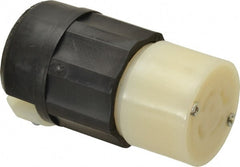Leviton - 125/250 VAC, 20 Amp, L14-20R Configuration, Industrial Grade, Self Grounding Connector - 1 Phase, 3 Poles, 0.595 to 0.895 Inch Cord Diameter - Exact Tooling