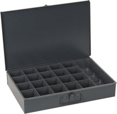 Durham - 21 Compartment Small Steel Storage Drawer - 18 Inches Wide x 12 Inches Deep - Exact Tooling