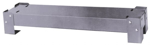 Durham - 9" Wide x 5.8" High, Gray Bin Holder - Use with Durham - 340-95, 344-95, 349-95, 341-95, 350-95 - Exact Tooling