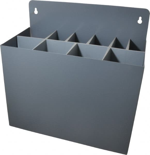 Durham - Gray Key Stock Rack - 12-1/4" Wide x 12" High x 6-1/4" Deep - Exact Tooling