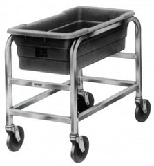 Win-Holt - 16" Wide x 28" Long x 33" High Tote Cart - 2 Slot, 2 Tote, Aluminum - Exact Tooling