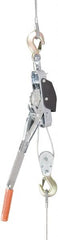 Big Red - 4,000 Lb Capacity, 9' Lift Height, Wire Rope Manual Lever Hoist - Exact Tooling