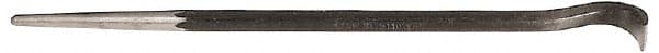 Mayhew - 9" OAL Rolling Head Pry Bar - 3/8" Tip Width - Exact Tooling
