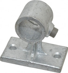 Kee - 3/4" Pipe, Malleable Iron Rail Support Pipe Rail Fitting - Galvanized Finish - Exact Tooling