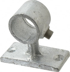 Kee - 1" Pipe, Malleable Iron Rail Support Pipe Rail Fitting - Galvanized Finish - Exact Tooling