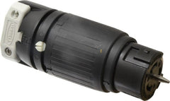 Hubbell Wiring Device-Kellems - 250 VAC, 50 Amp, NonNEMA Configuration, Industrial Grade, Self Grounding Connector - 3 Phase, 3 Poles, IP20, 0.83 to 1-1/4 Inch Cord Diameter - Exact Tooling