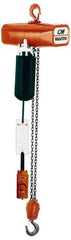 CM - 1 Ton Capacity, 8 FPM Lift Speed, Electric Chain Hoist - 10' Max Lift - Exact Tooling