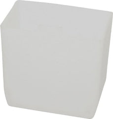 Akro-Mils - 2" Wide x 3" High, Clear Bin Cup - Use with 30-138, 30-158, 30-178, 30-124, 30-164, 30-184, 30-174, 30-110, 30-120, 30-130, 30-150, 30-170, 30-128 - Exact Tooling