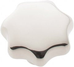KIPP - 1-1/4" Head Diam, 7 Point Lobed Knob - 1/4" Hole, Stainless Steel - Exact Tooling