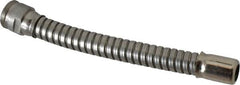 Justrite - Stainless Steel Flexible Drum Faucet Extension - 6" Long Extension - Exact Tooling