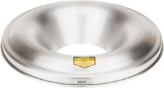 Justrite - Aluminum Steel Fire Resistant Head - 19-7/8 Inch Outside Diameter, 30 Gallon Complete Drum, 7 Inch Opening Diameter, FM and UL Standards - Exact Tooling