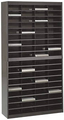 Safco - Deluxe Document Organizer - 72 Compartments, 9" Wide x 3" High x 12-1/4" Deep Compartment - Exact Tooling