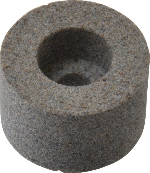 Norton - 60 Grit Aluminum Oxide Type 5 Internal Grinding Wheel - 1-1/2" Diam x 3/8" Hole x 1" Thick, 21,645 Max RPM, Type 5 Medium Grade, K Hardness, Vitrified Bond, No Recess - Exact Tooling