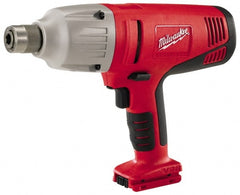 Milwaukee Tool - 7/16" Drive 28 Volt T-Handle Cordless Impact Wrench & Ratchet - 0 to 1,450 RPM, 0 to 2,450 BPM, 325 Ft/Lb Torque, Lithium-Ion Batteries Not Included - Exact Tooling