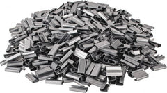 Made in USA - 1/2 Inch Wide, Metal Open Seal - 1,000 Piece - Exact Tooling