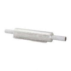 Stretch Associates - 15" x 1,000' 80 Gauge Clear Hand Held Stretch & Pallet Wrap with Extended Core - 80 Gauge, Clear - Exact Tooling