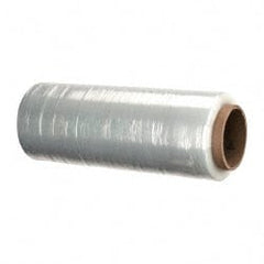 Stretch Associates - 12" x 1,500' 75 Gauge Clear Hand Held Stretch & Pallet Wrap for Use with Dispenser - 4 Piece, 75 Gauge, Clear - Exact Tooling