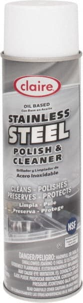 Made in USA - 20 Fluid Ounce Metal Cleaner - Lemon Scent, Aerosol - Exact Tooling