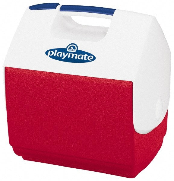 Igloo - 7 Qt Ice Chest - Plastic, Red/White - Exact Tooling
