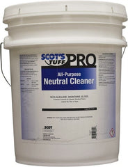 Scot's Tuff - 5 Gal Pail Cleaner - Use on Marble Terrazzo, Painted Surfaces, Tile, Varnished Wood - Exact Tooling