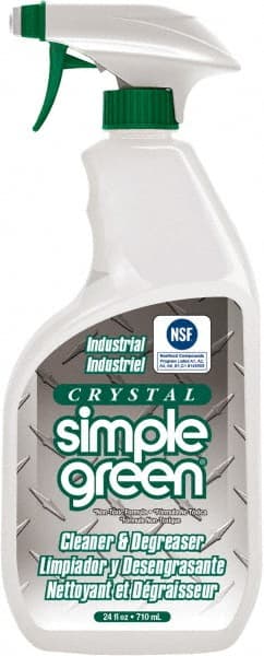 Simple Green - 24 oz Spray Bottle Cleaner/Degreaser - Liquid, Biodegradable, Unscented - Exact Tooling