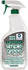 Simple Green - 24 oz Spray Bottle Cleaner/Degreaser - Liquid, Biodegradable, Unscented - Exact Tooling