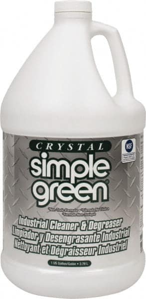 Simple Green - 1 Gal Bottle Cleaner/Degreaser - Liquid, Biodegradable, Concentrated, Unscented - Exact Tooling