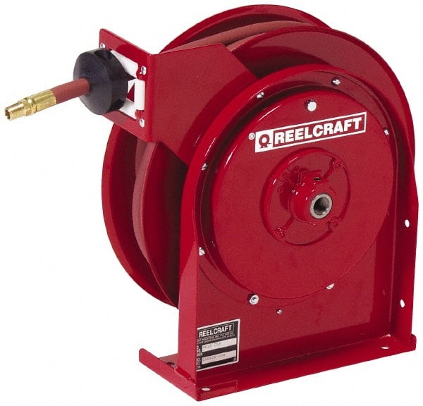 Reelcraft - 35' Spring Retractable Hose Reel - 300 psi, Hose Included - Exact Tooling