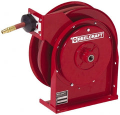 Reelcraft - 35' Spring Retractable Hose Reel - 300 psi, Hose Included - Exact Tooling