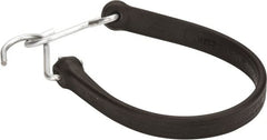 The Perfect Bungee - Heavy Duty Tie Down with S Hook - 18" OAL, Black - Exact Tooling