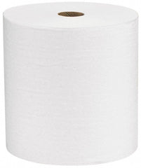Kimberly-Clark Professional - Hard Roll of 1 Ply White Paper Towels - 8" Wide, 600' Roll Length - Exact Tooling