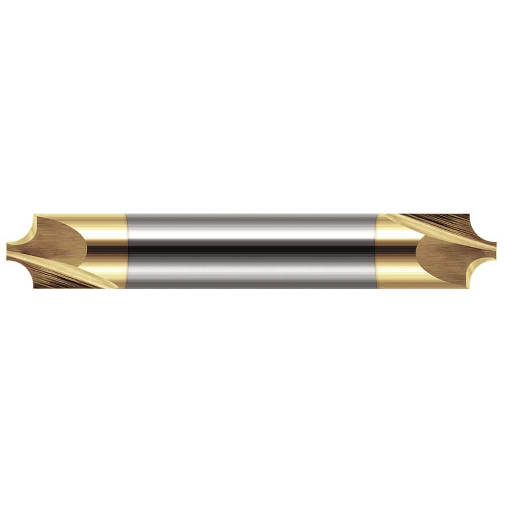 Harvey Tool - Corner Rounding End Mills; Material: Solid Carbide ; Single or Double End: Double ; Radius (Inch): 5/16 ; Radius (Decimal Inch): 0.3120 ; Mill Diameter (Inch): 1 ; Mill Diameter (Decimal Inch): 1.0000 - Exact Tooling