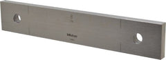 Mitutoyo - 8" Rectangular Steel Gage Block - Accuracy Grade AS-1, Includes Certificate of Inspection - Exact Tooling