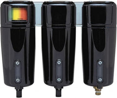 Parker - 77 CFM Oil, Dust, Water, Particulate Filter - 1" NPT, 250 psi, Auto Drain - Exact Tooling