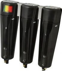 Parker - 63 CFM Oil, Dust, Water, Particulate Filter - 1/2" NPT, 250 psi, Auto Drain - Exact Tooling