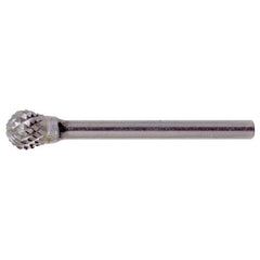 SD-7 Double Cut Solid Carbide Bur-Ball Shape - Exact Tooling