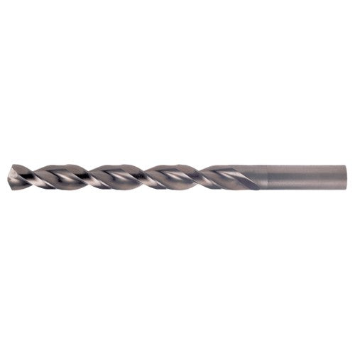 #12 RHS / RHC HSS 135 Degree Split Point Wide Land Parabolic Drill - Bright - Exact Tooling