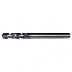 #21 RHS / RHC HSS-CO 8% (M42) 135 Degree Split Point Q-AMD Aircraft Maintenance Short Flute Jobber Drill - TiCN - Exact Tooling