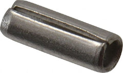 Value Collection - 1/16" Diam x 3/16" Long Slotted Spring Pin - Grade 18-8 Stainless Steel - Exact Tooling