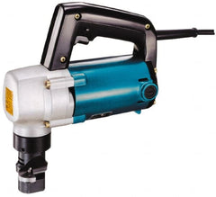 Makita - Power Nibblers Type of Power: Electric Cutting Capacity (Gauge): 10 (Steel); 12 (Stainless Steel) - Exact Tooling