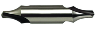 8mm x 100mm OAL 60/120° HSS Center Drill-Bright Form B - Exact Tooling