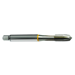 M2.5 x .45 3FL 6H Cobalt Spiral Point Plug Yellow Ring Tap-Bright FORM-B - Exact Tooling