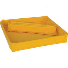 Brady SPC Sorbents - Collapsible Berms & Pools   Type: Containment Berm, Mini-Foam Wall    Sump Capacity (Gal.): 20.00 - Exact Tooling