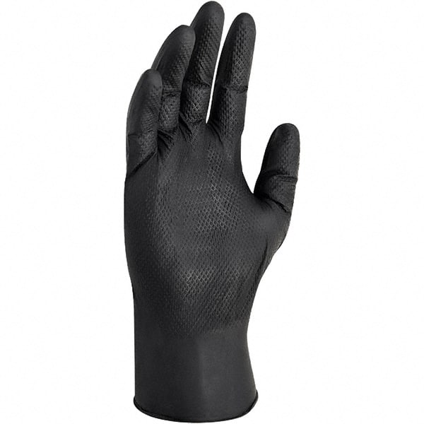 KleenGuard - Size M, 6 mil, Industrial Grade, Powder Free Nitrile Disposable Gloves - Exact Tooling