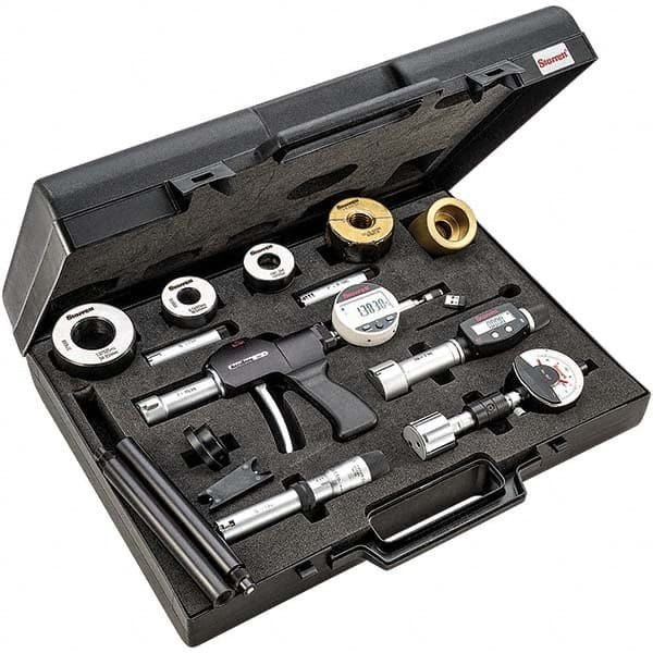 Starrett - Bore Gage Accessories Type: Accessory Set Minimum Measurement (Decimal Inch): 0.0000 - Exact Tooling