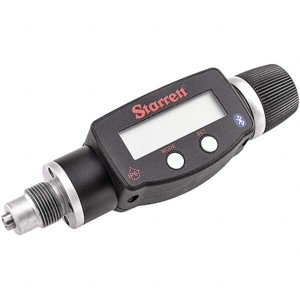 Starrett - Bore Gage Accessories Type: Digital Display Minimum Measurement (Decimal Inch): 0.0800 - Exact Tooling