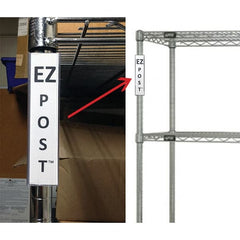 Aigner Index - Label Holders Backing: Snap-On Width (Inch): 2 - Exact Tooling